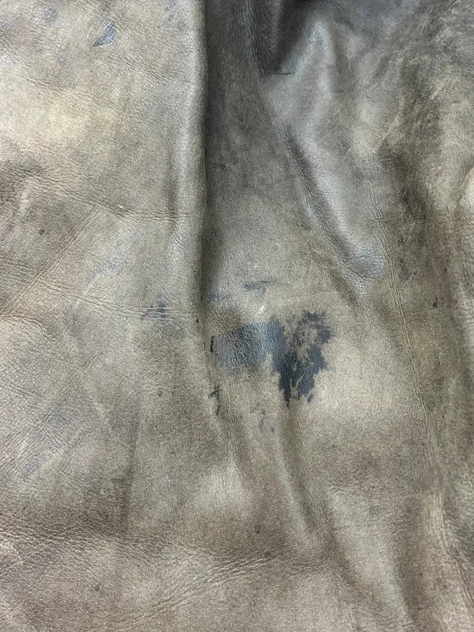 2000s September Brown Eroded Leather Hunting Pants aPEpMFt 13