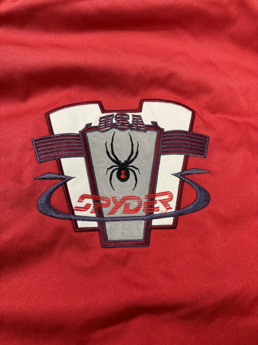 2000s Spyder Red & White Astro Ski Jacket ljBaeQP 4
