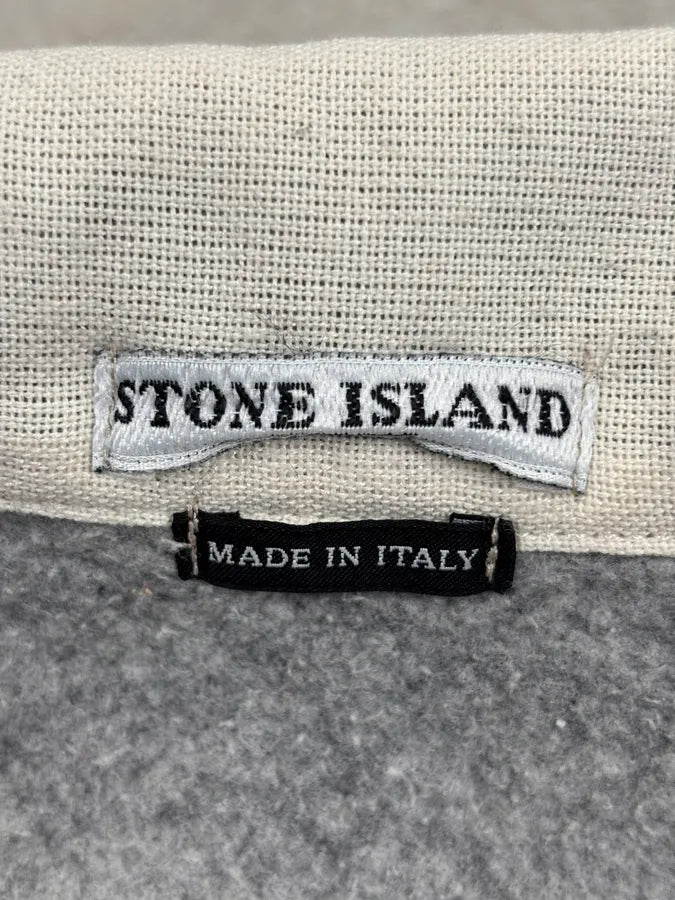 AW2003 Stone Island Creamy Canvas Beige Jacket OdteHEQ 10