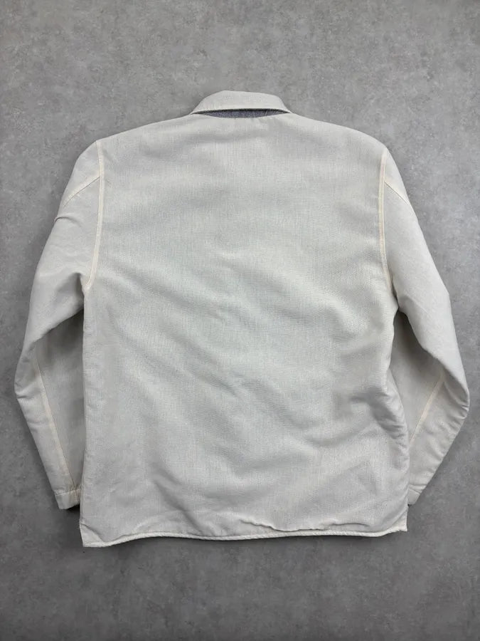 AW2003 Stone Island Creamy Canvas Beige Jacket OdteHEQ 4