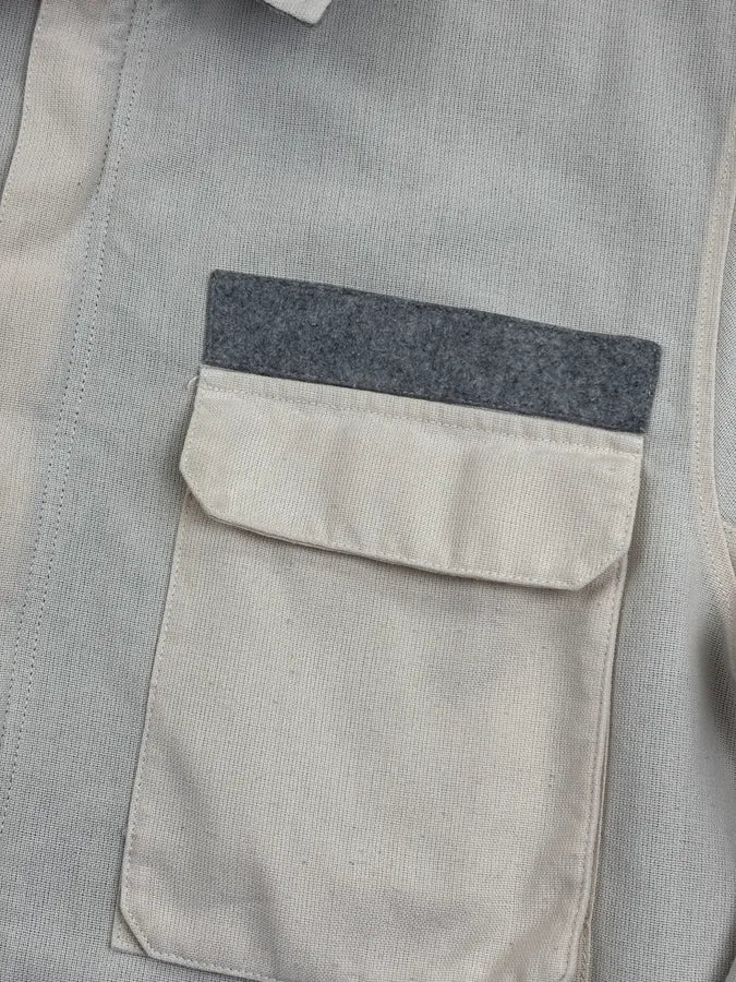 AW2003 Stone Island Creamy Canvas Beige Jacket OdteHEQ 8