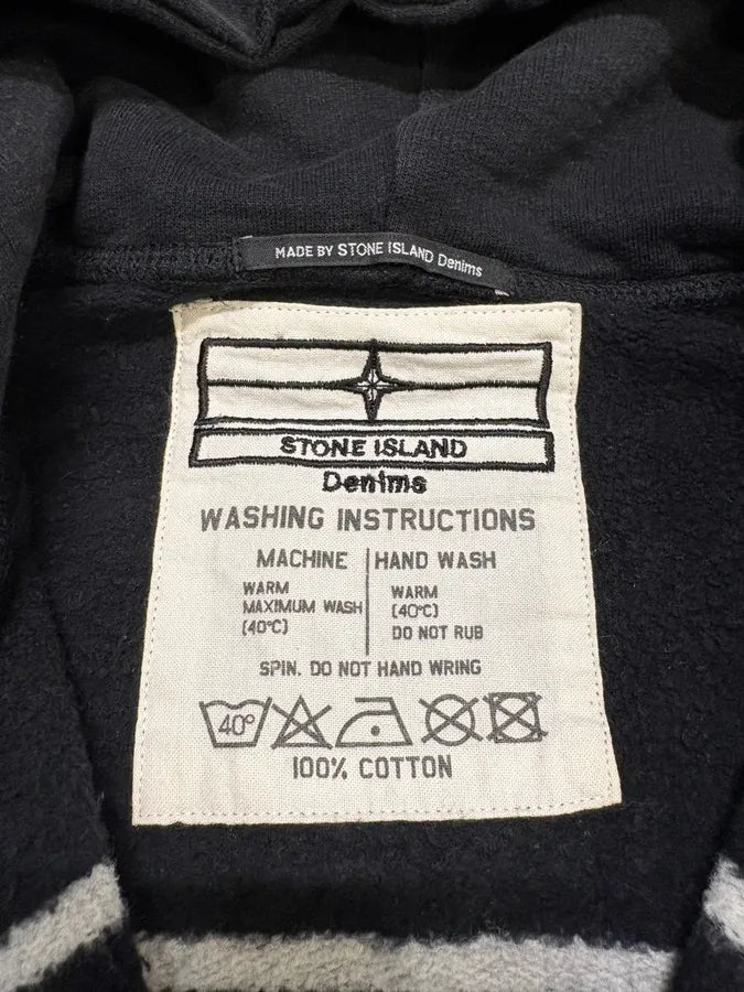 2000s Stone Island Marine Navy Striped Sweatshirt OmyReyV 10