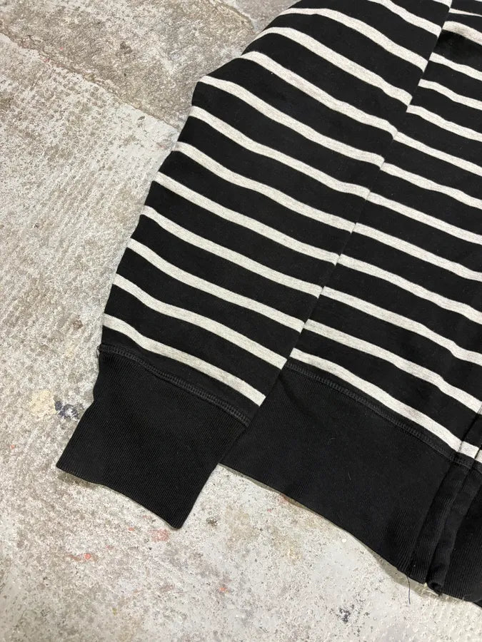 2000s Stone Island Marine Navy Striped Sweatshirt OmyReyV 7