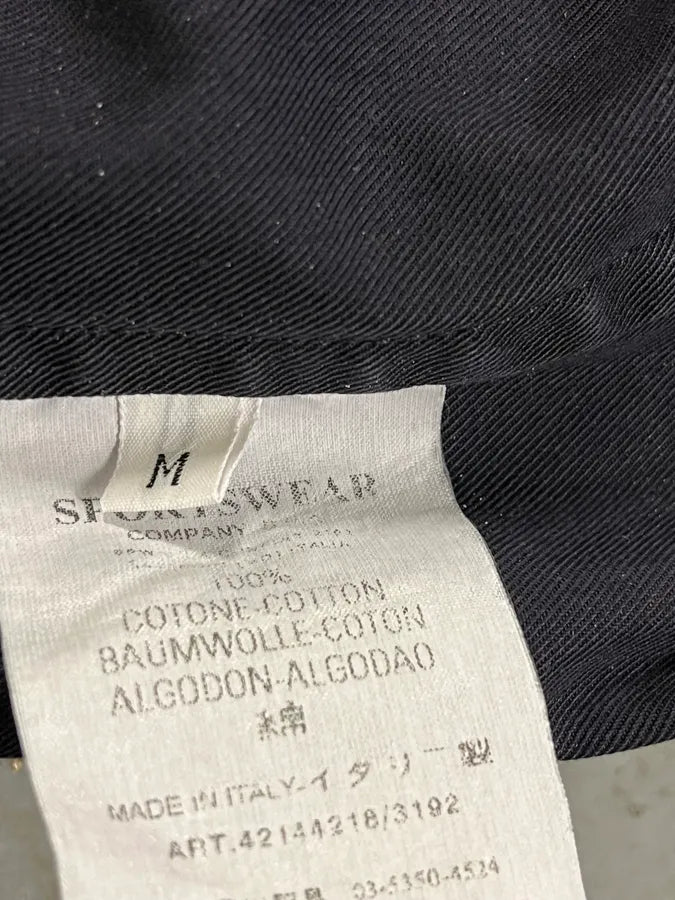 2000s Stone Island Navy Harrington Jacket XBfIxHO 10