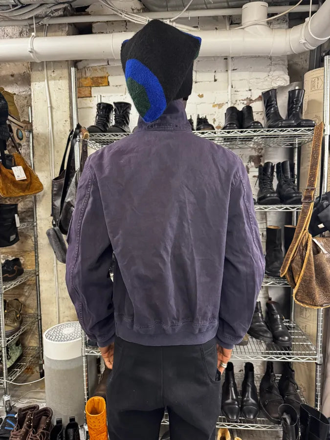 2000s Stone Island Navy Harrington Jacket XBfIxHO 2