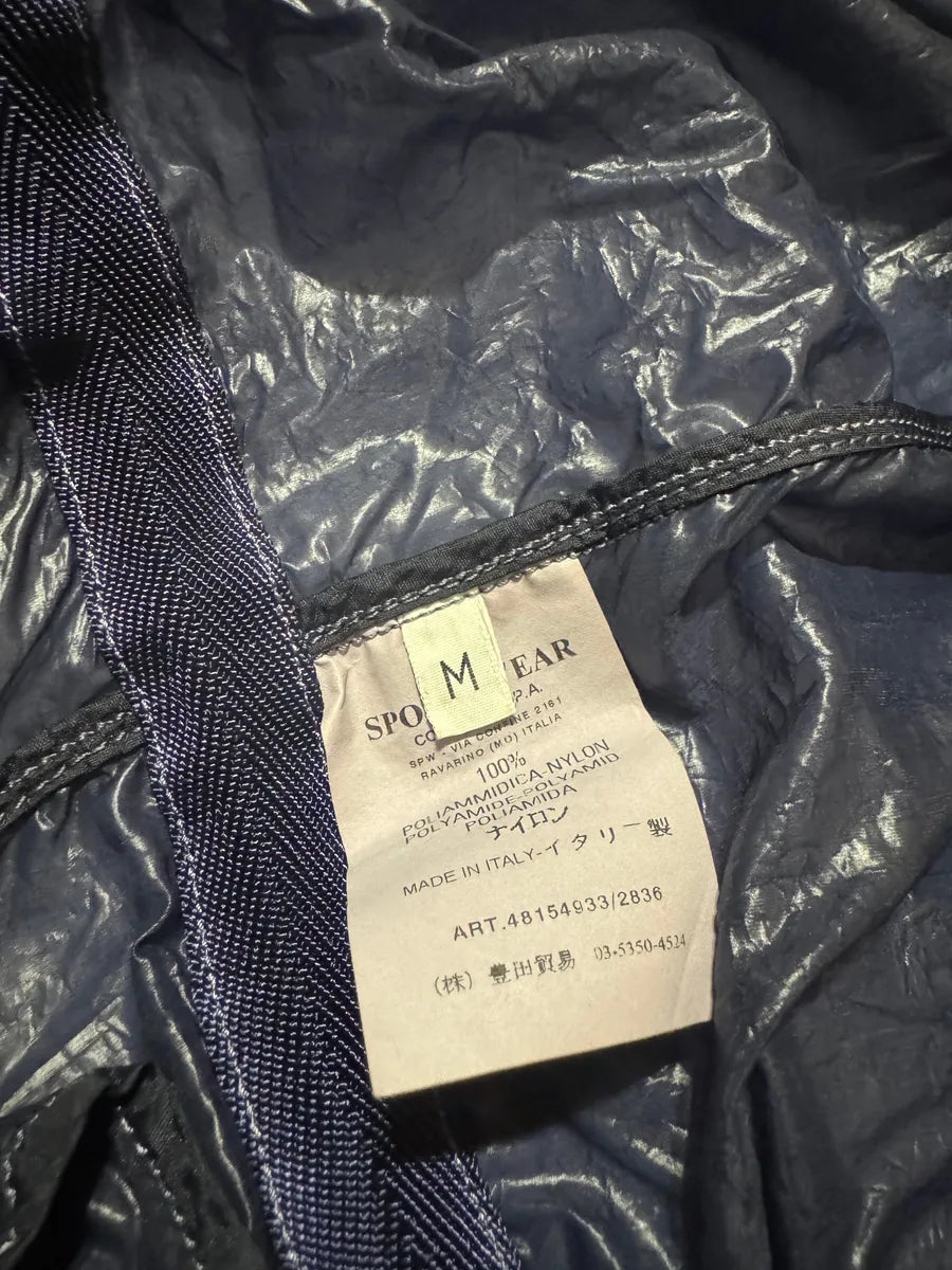 2000s Stone Island Nylon Navy Light Tactical Cargo Jacket (S/M) 2