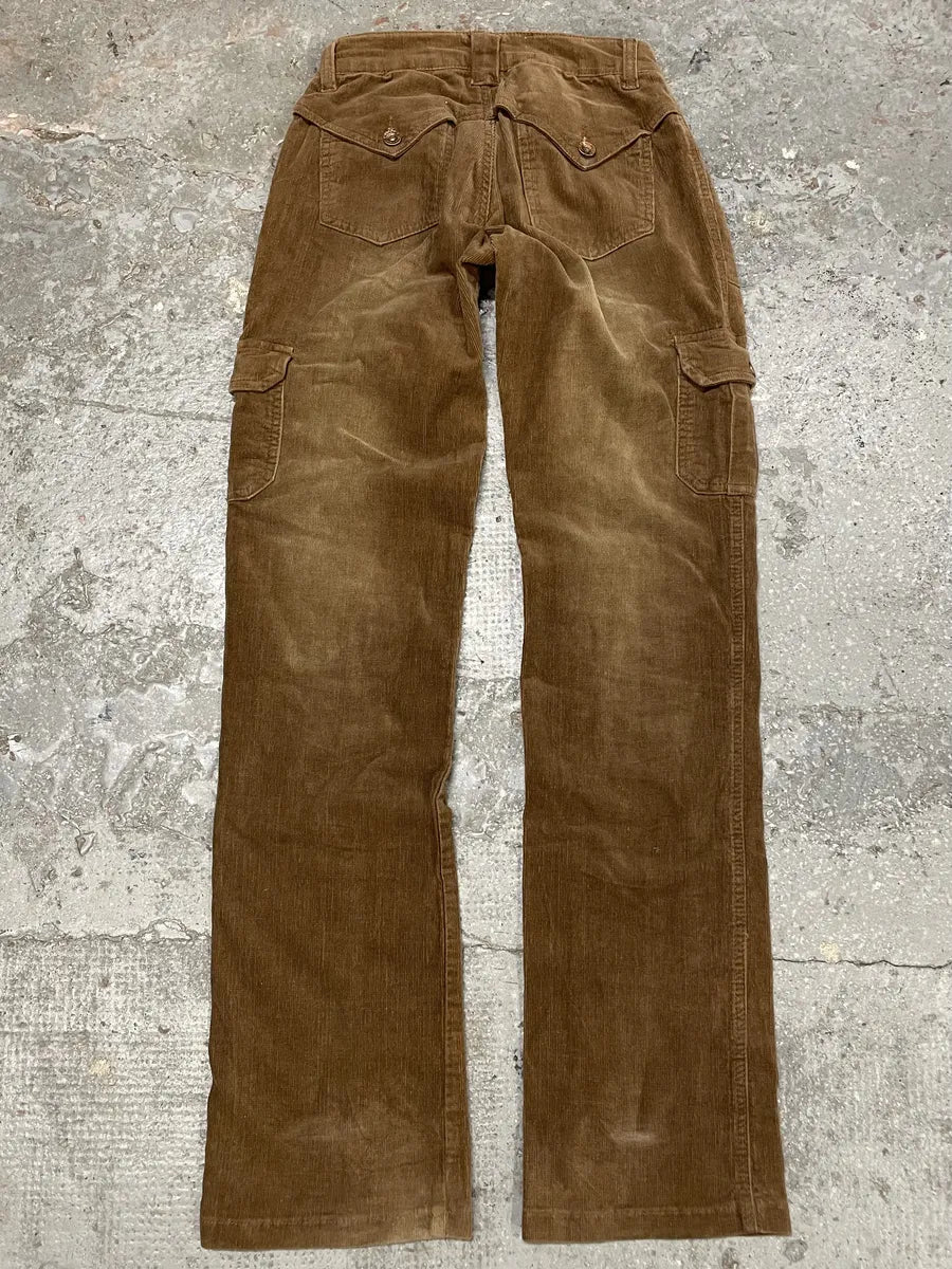 2000s Sushan Brown Velvet Japan Pants (XS) QizwkxU 5