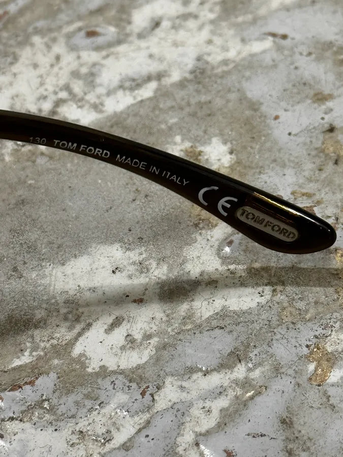 2000s Tom Ford Brown Aviator Sunglasses prsxphj 7