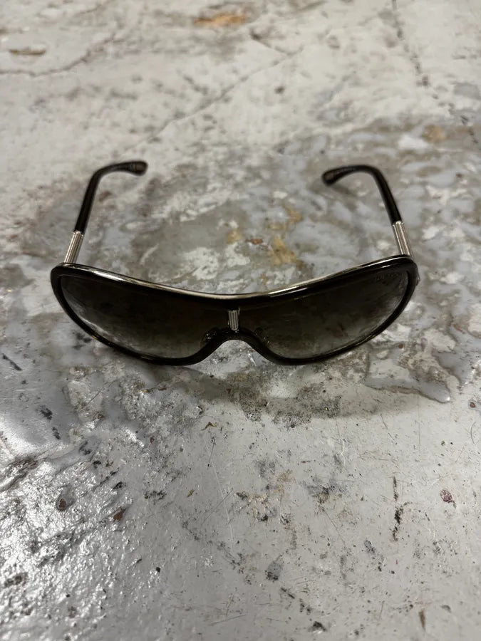 2000s Tom Ford Brown Aviator Sunglasses prsxphj 4