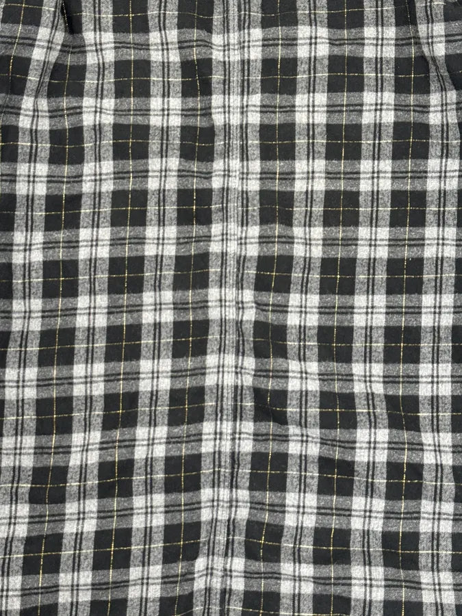 2000s Undercover Tartan Black & Grey Shirt dgTktAU 7