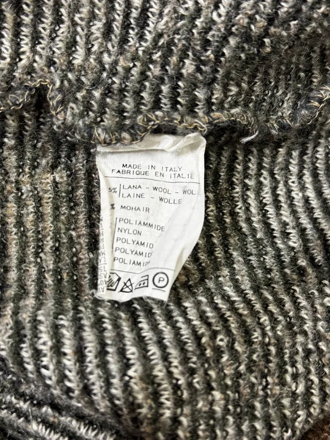 1990s Valentino Calm Fall Forest Cream Beige Sweater rJyXkIV 7