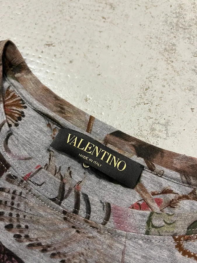 2000s Valentino Biodiversity Animals Grey T-Shirt DJOCCIS 7
