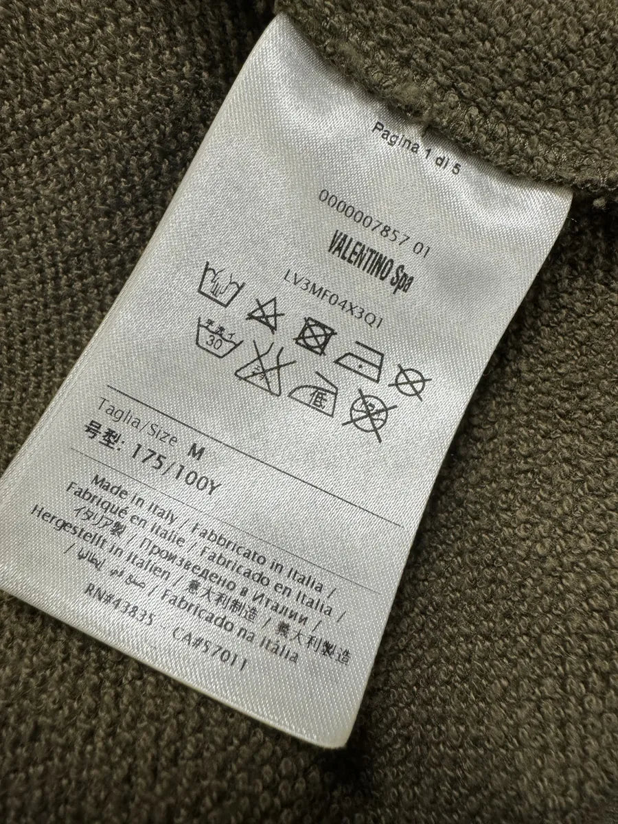 2000s Valentino Camo Stars Khaki Sweater FOBDDvZ 6