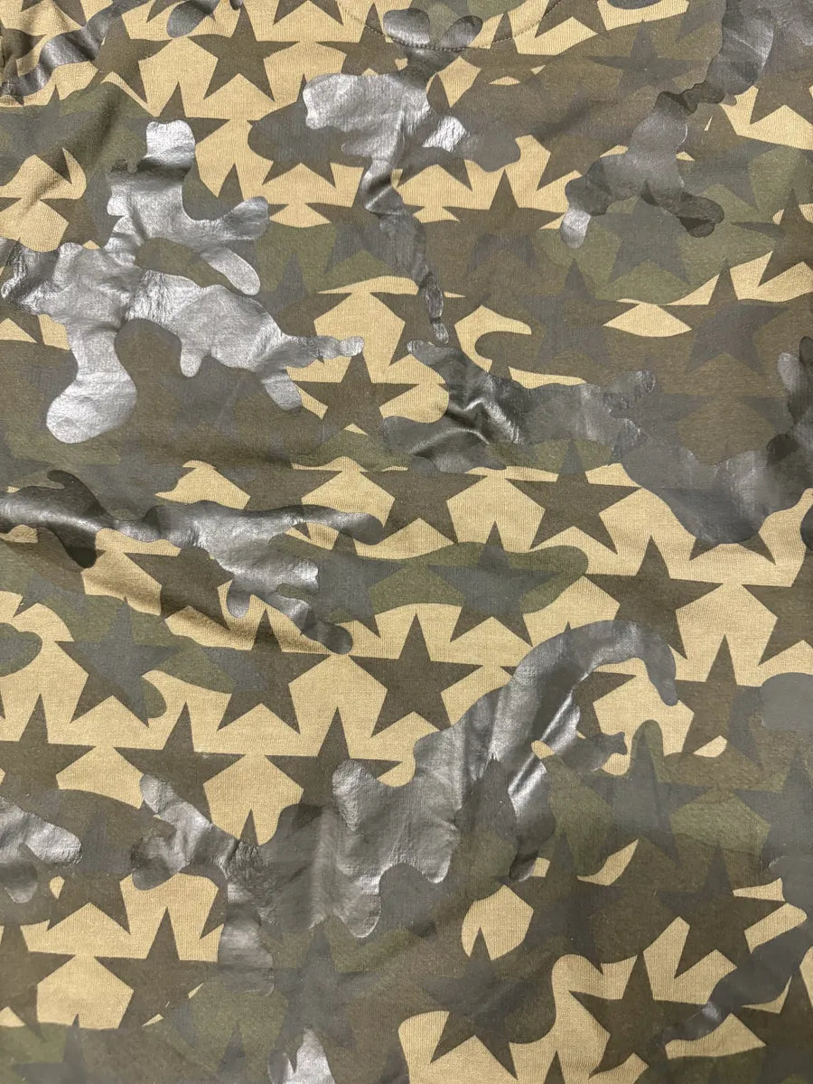 2000s Valentino Camo Stars Khaki Sweater FOBDDvZ 7