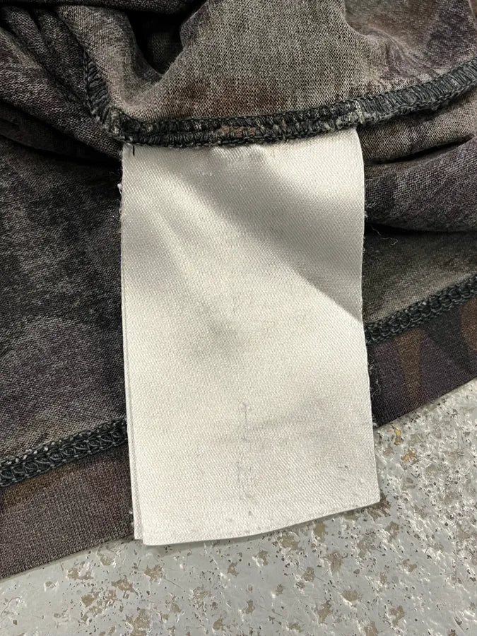 2000s Valentino Camo Stars Khaki T-Shirt JfQzcCy 8