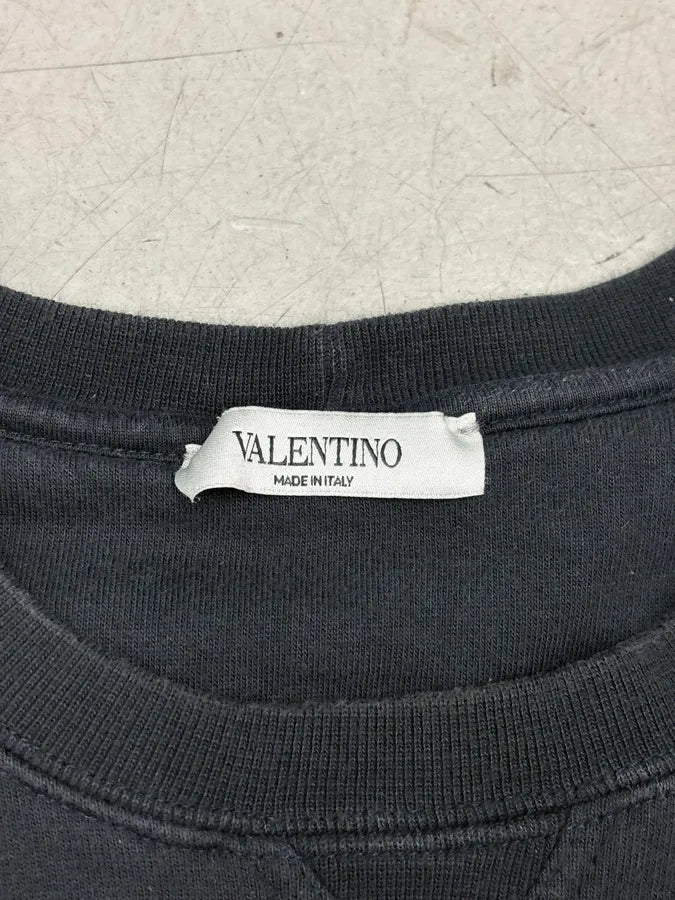 2010s Valentino Navy Striped Crewneck Sweater XpdkqNN 7