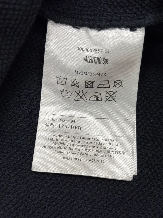 2010s Valentino Navy Striped Crewneck Sweater XpdkqNN 8
