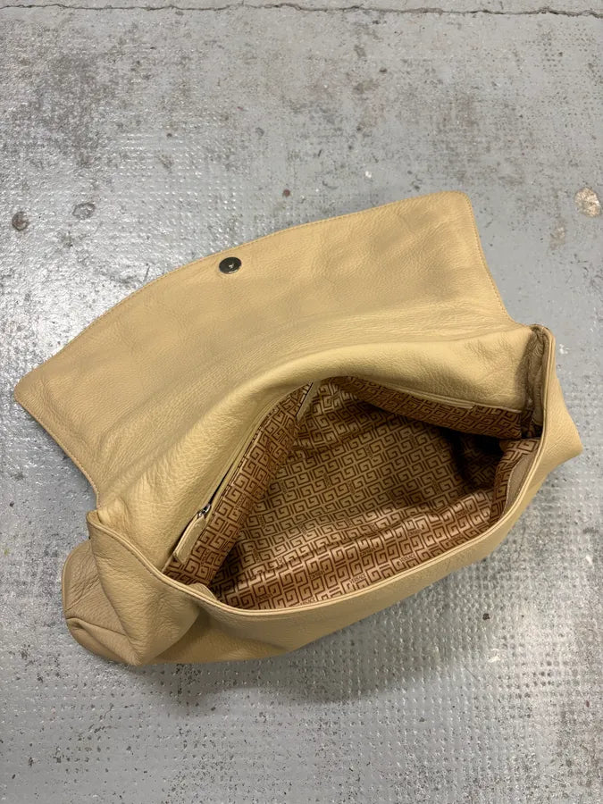 2000s Versace Beige Leather Multicolore Multi-Strap Handle Bag iRTeiYN 6
