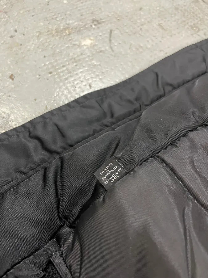 2000s Versace Black Military M1 Bomber Jacket (L) PekkRtQ 16