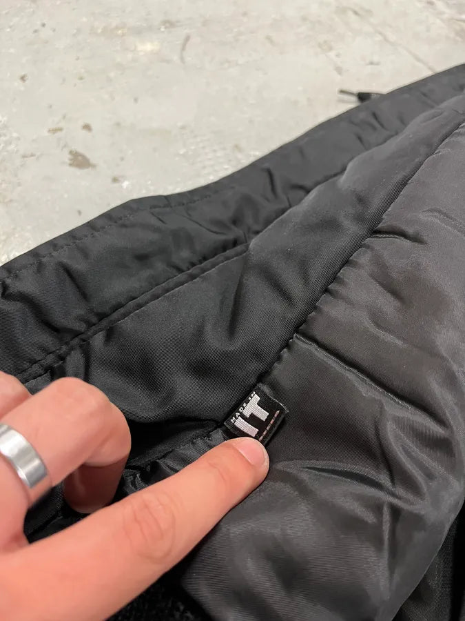 2000s Versace Black Military M1 Bomber Jacket (L) PekkRtQ 17