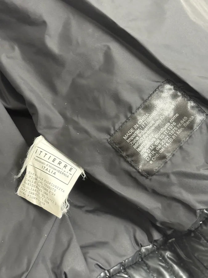 2000s Versace Black Puffer Bomber Jacket GJppAwu 10