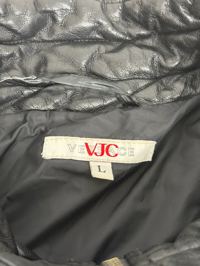 2000s Versace Black Puffer Bomber Jacket GJppAwu 9