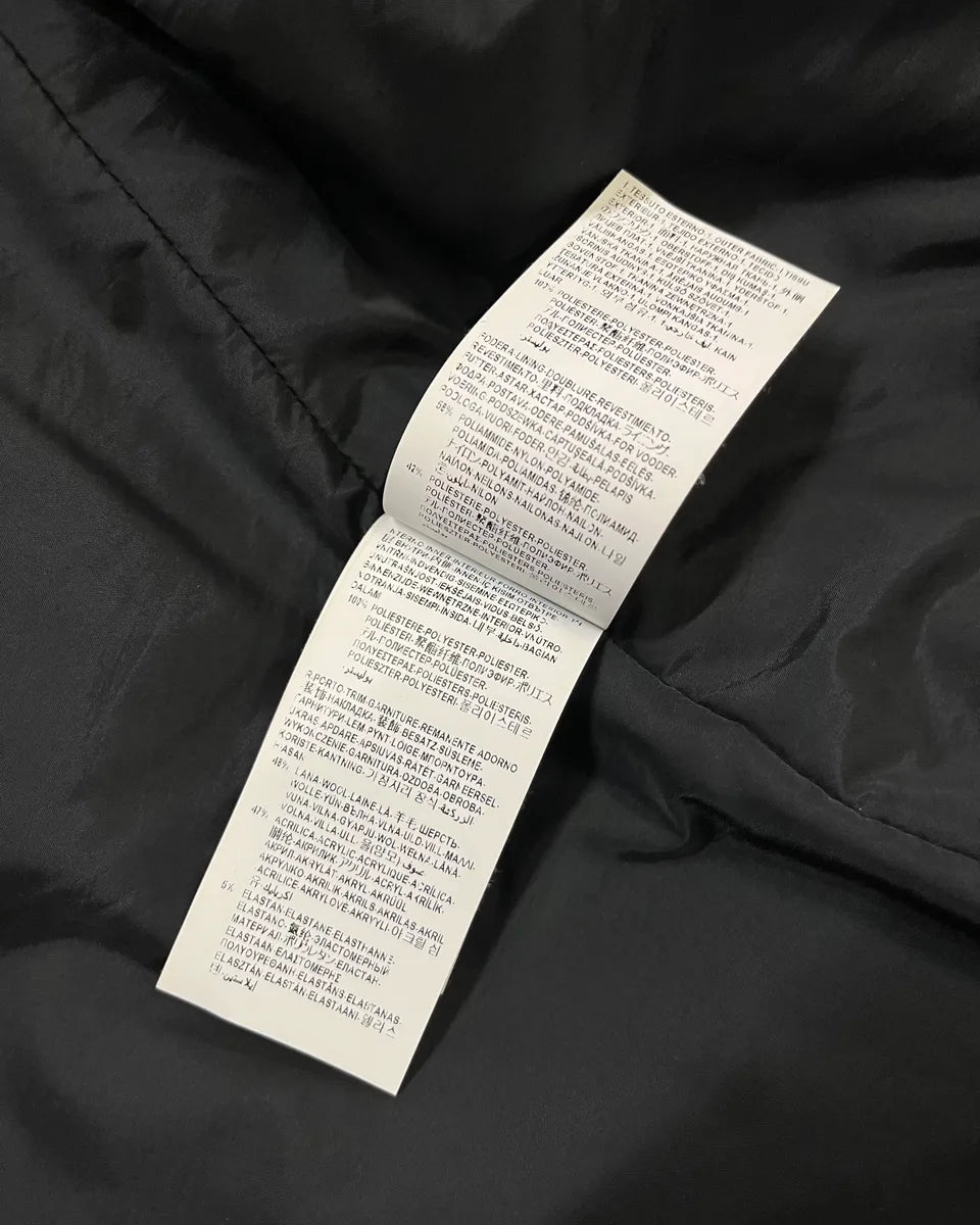 2000s Versace Black Quilted Hooded Jacket rUAoomj 11