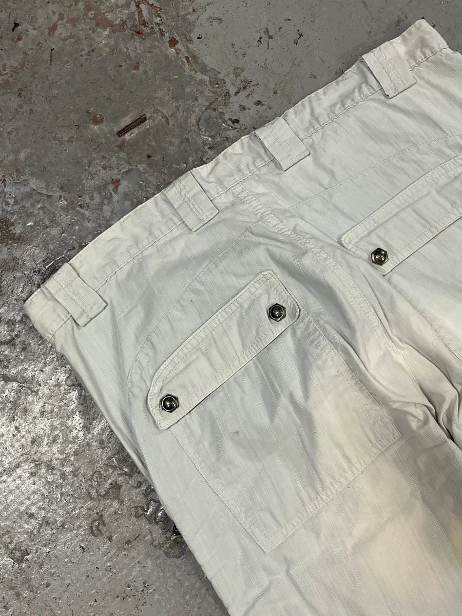 2000s Versace Blue Side Zips Denim Jeans ivwYOpZ 7