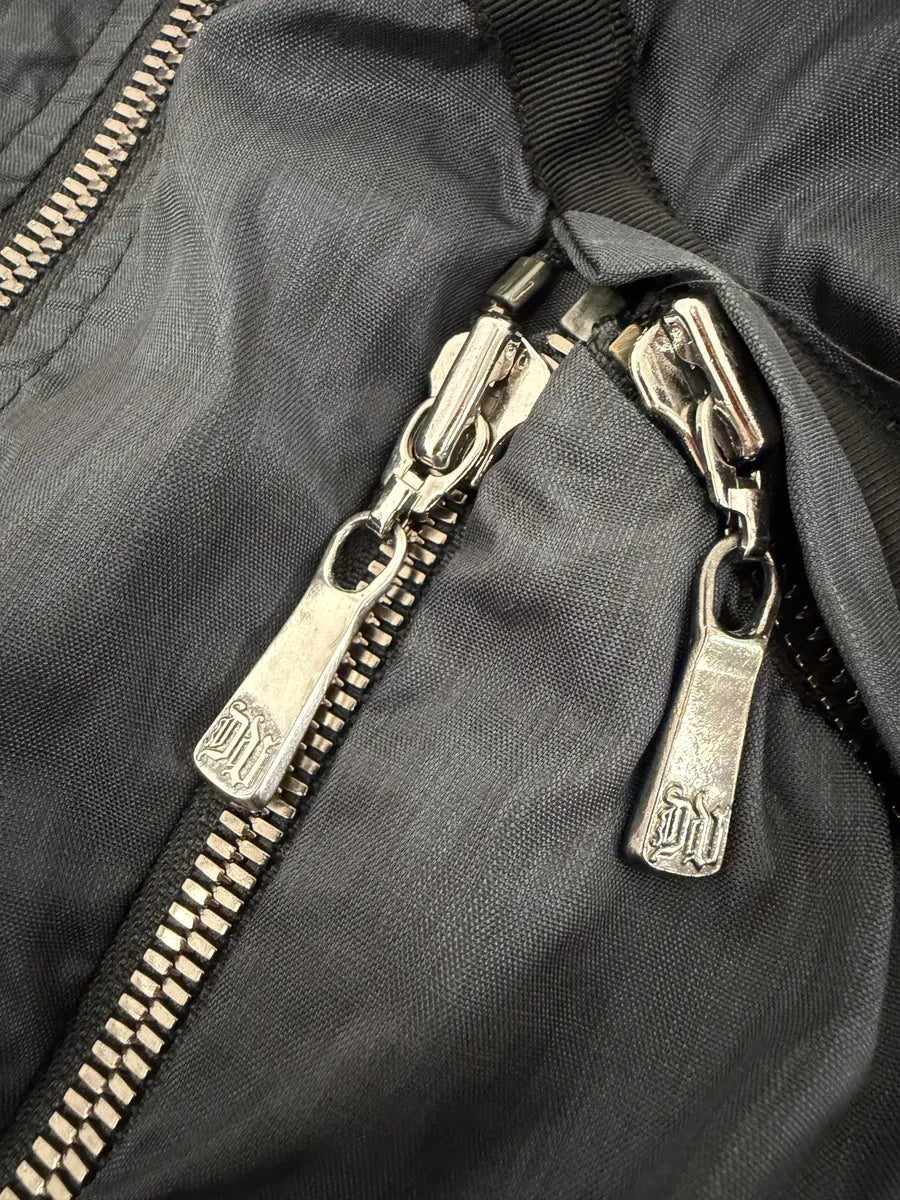 2000s Versace Bondage Black Hooded Jacket PmKHVeM 7