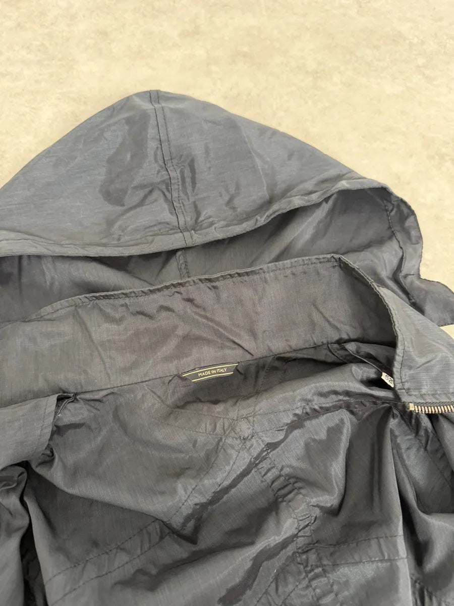 2000s Versace Bondage Black Hooded Jacket PmKHVeM 9