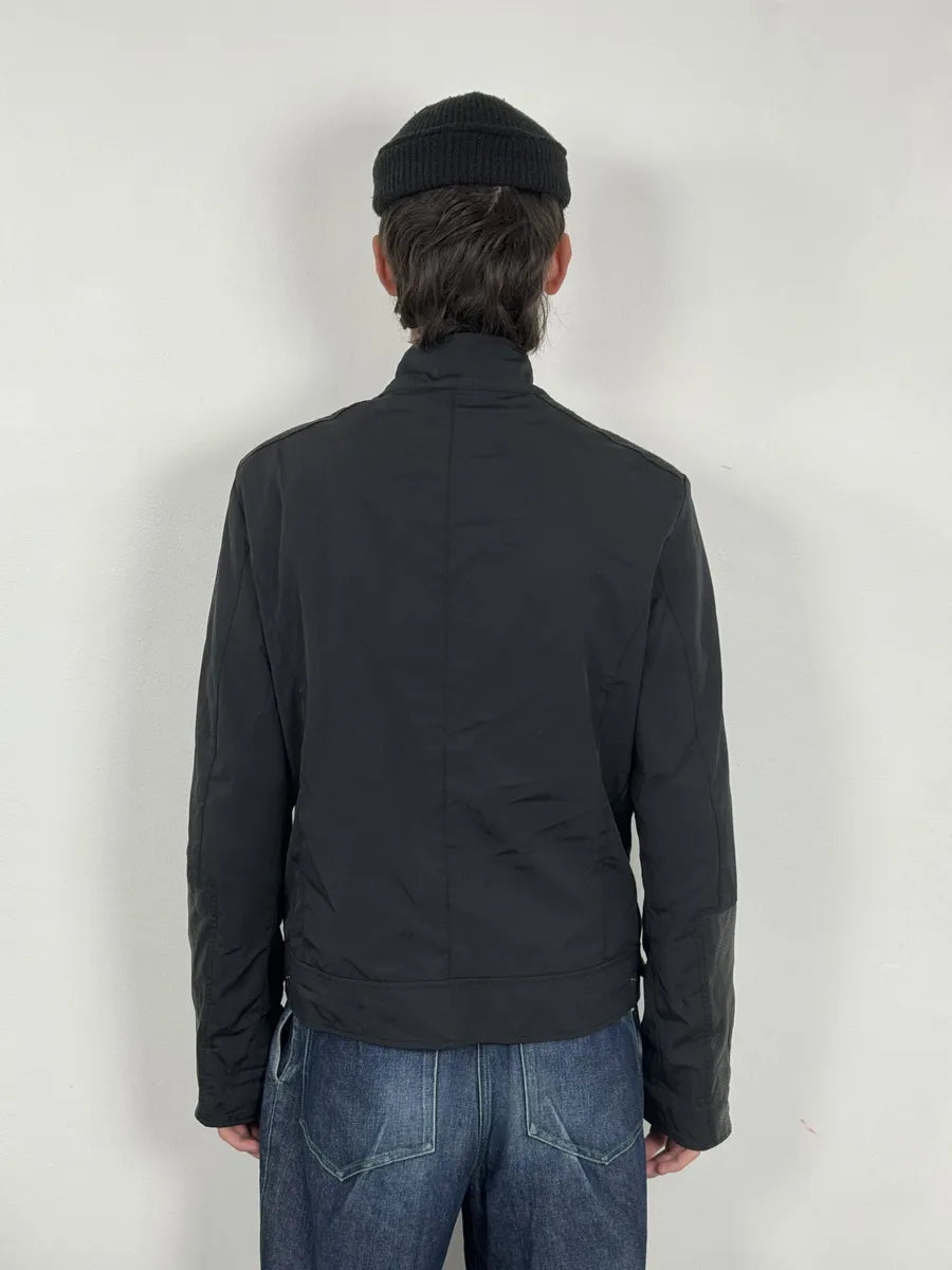 2000s Versace Bondage Black Hybrid Jacket MiMUeal 2