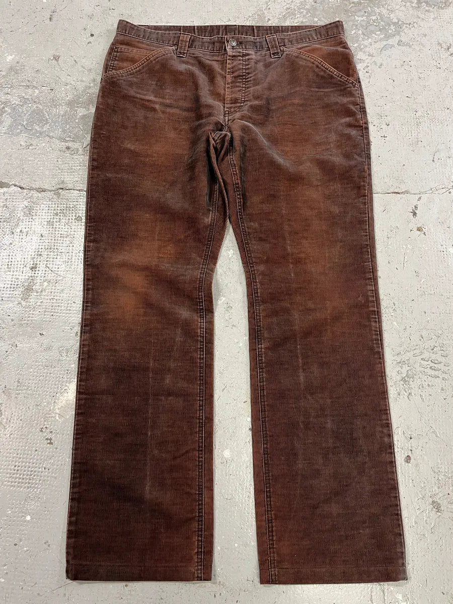 2000s Versace Brown Cozy Velvet Pants (XL/XXL) jAZCORF 0