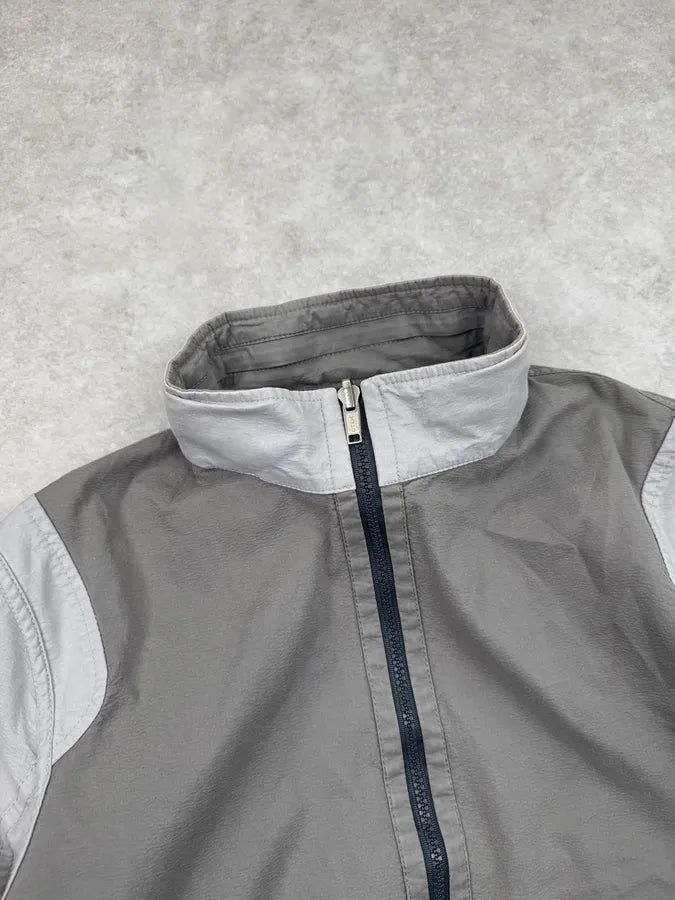 2000s Versace Double Grey Inverted Reversible Cargo Jacket YEQRJnn 9