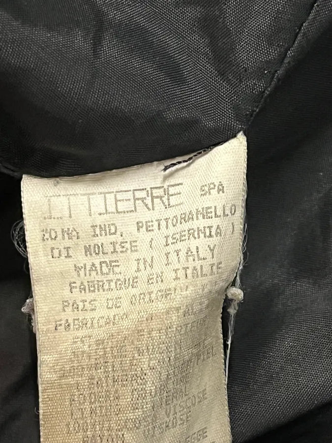2000s Versace Trucker Black Leather Jacket ItgwJBP 9