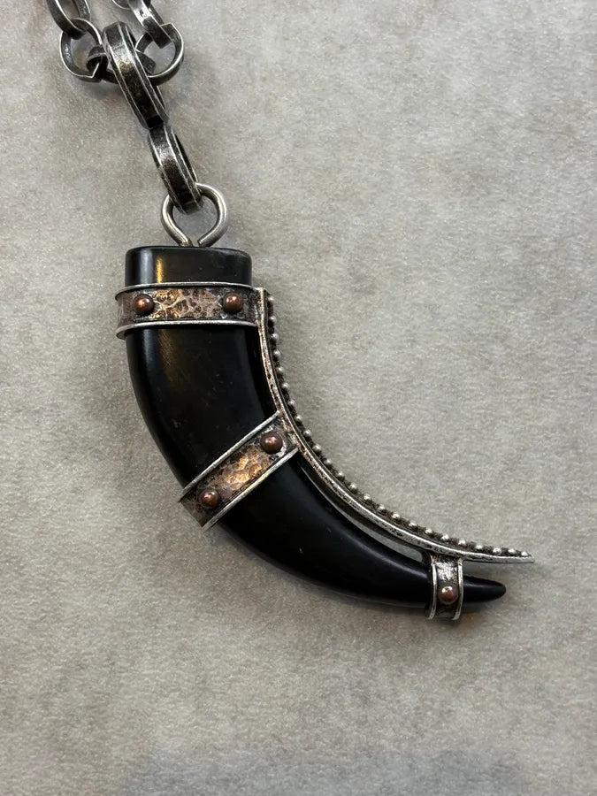 SS2011 Lanvin Horn Avnat-Garde Necklace  DHlZwOi 5