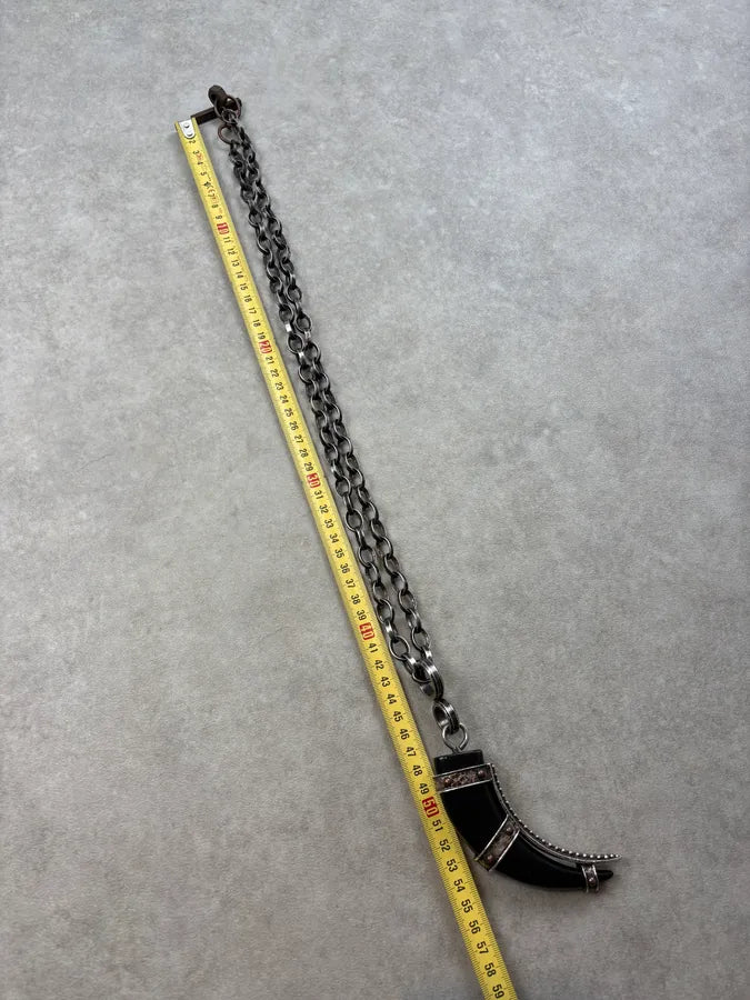 SS2011 Lanvin Horn Avnat-Garde Necklace  DHlZwOi 7