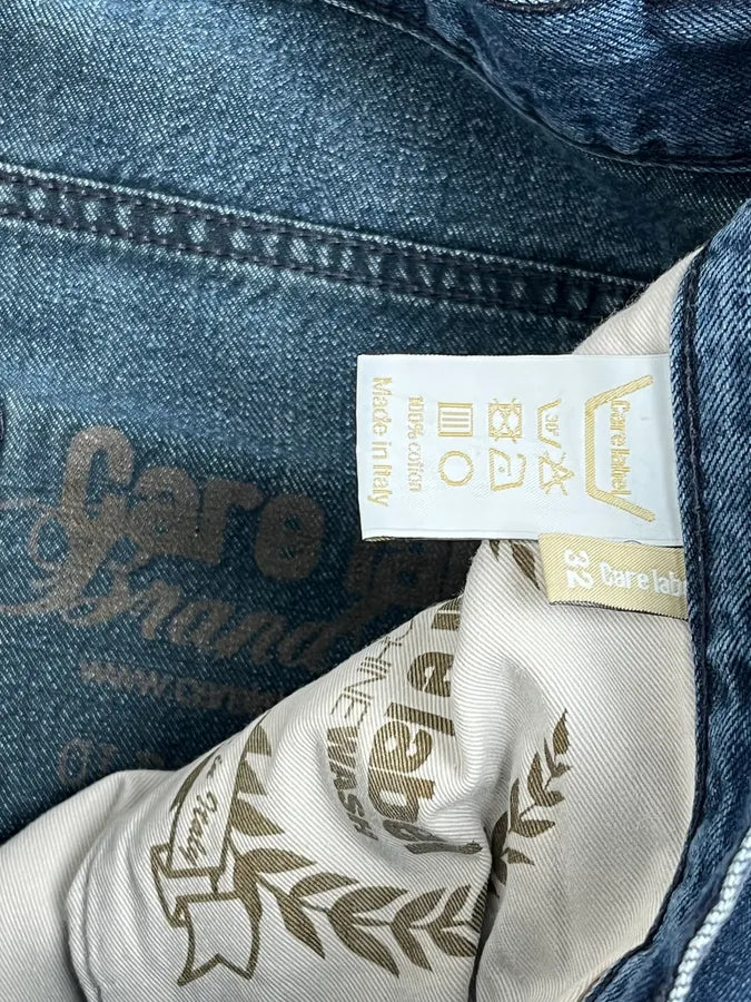 2000s Vintage Blue Denim Jeans XZHfXKU 11