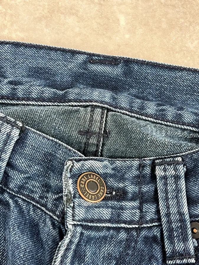 2000s Vintage Blue Denim Jeans XZHfXKU 9