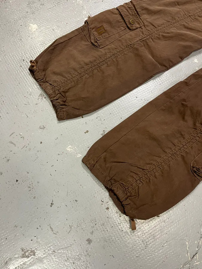2000s Vintage Tactical Brown Cargo Pants lKBMatT 6