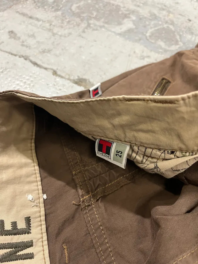 2000s Vintage Tactical Brown Cargo Pants lKBMatT 9