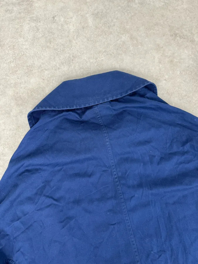 2000s Yohi Yamamoto Y’s Blue Japan Worker Long Jacket ayQqdUR 5