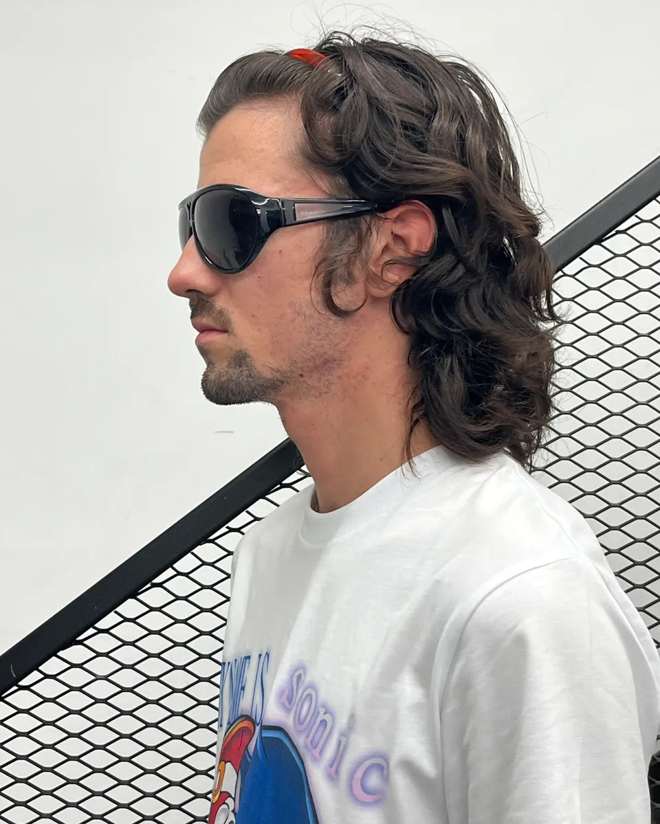 2000s Yves Saint Laurent Black Acetate Sunglasses NYWXecN 2