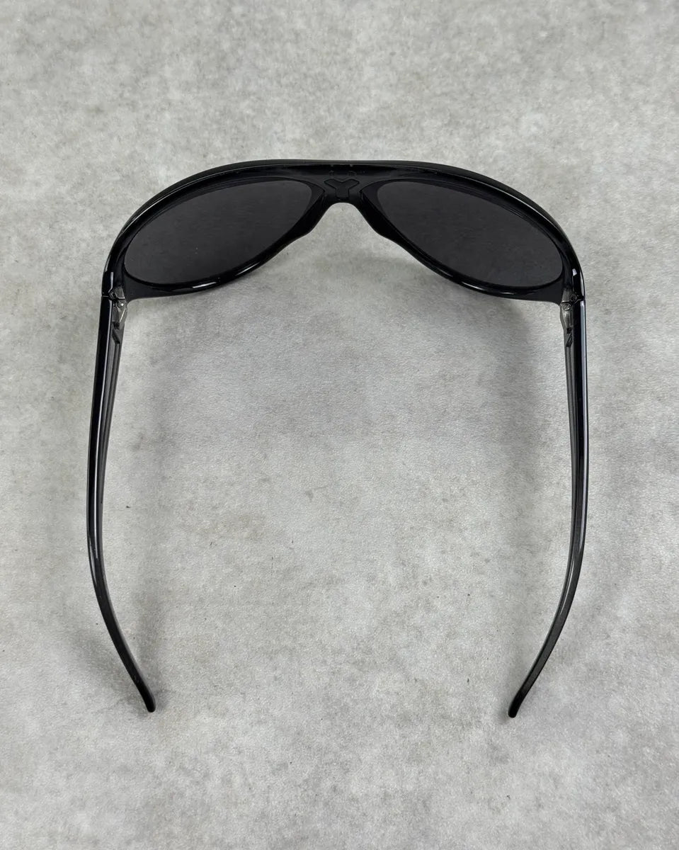 2000s Yves Saint Laurent Black Acetate Sunglasses NYWXecN 4
