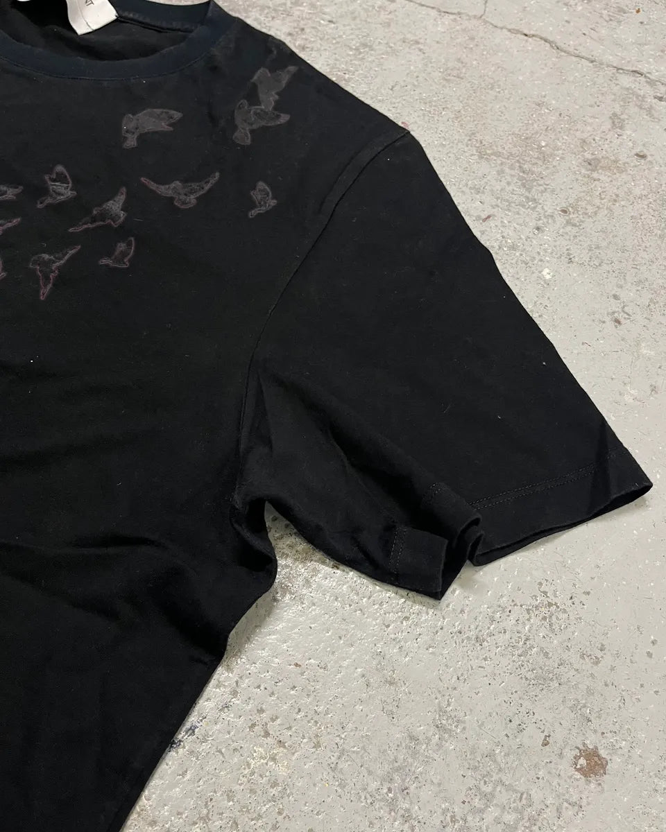 2000s Yves Saint Laurent Black Bat T-Shirt HiTPeOk 6