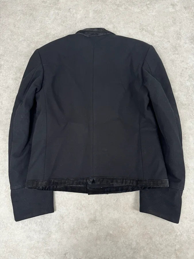 SS2003 Yves Saint Laurent Black Classy Caban Jacket JegWOpO 3