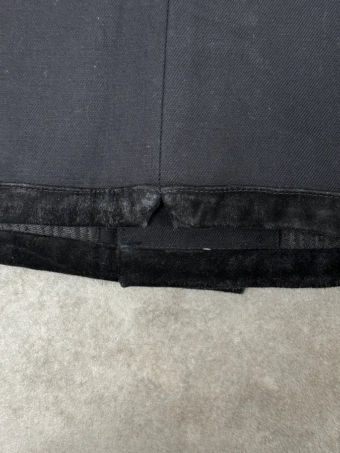 SS2003 Yves Saint Laurent Black Classy Caban Jacket JegWOpO 10