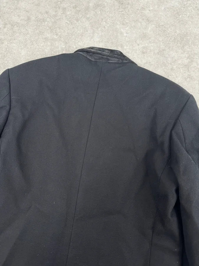 SS2003 Yves Saint Laurent Black Classy Caban Jacket JegWOpO 7