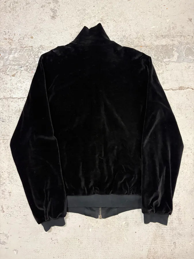 2000s Yves Saint Laurent Black Embroidered Velvet Jacket jzDNLHt 5