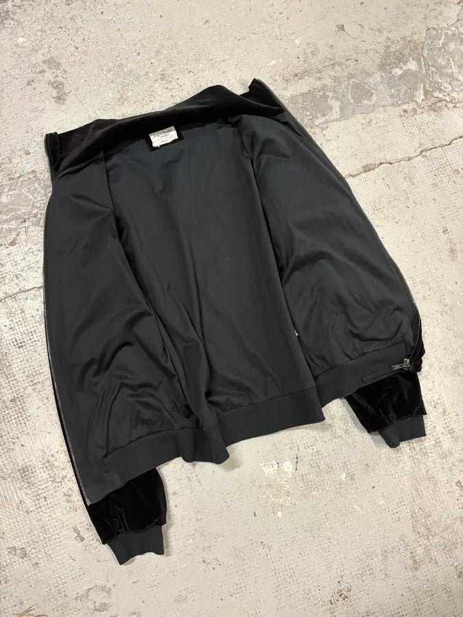 2000s Yves Saint Laurent Black Embroidered Velvet Jacket jzDNLHt 6