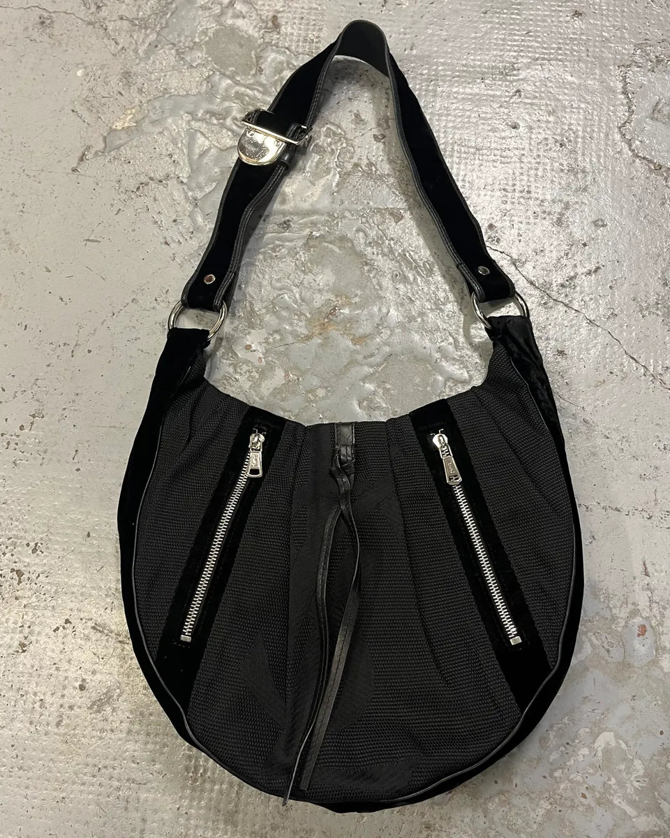 2000s Yves Saint Laurent Black Hobo Bag ggwCNbl 0